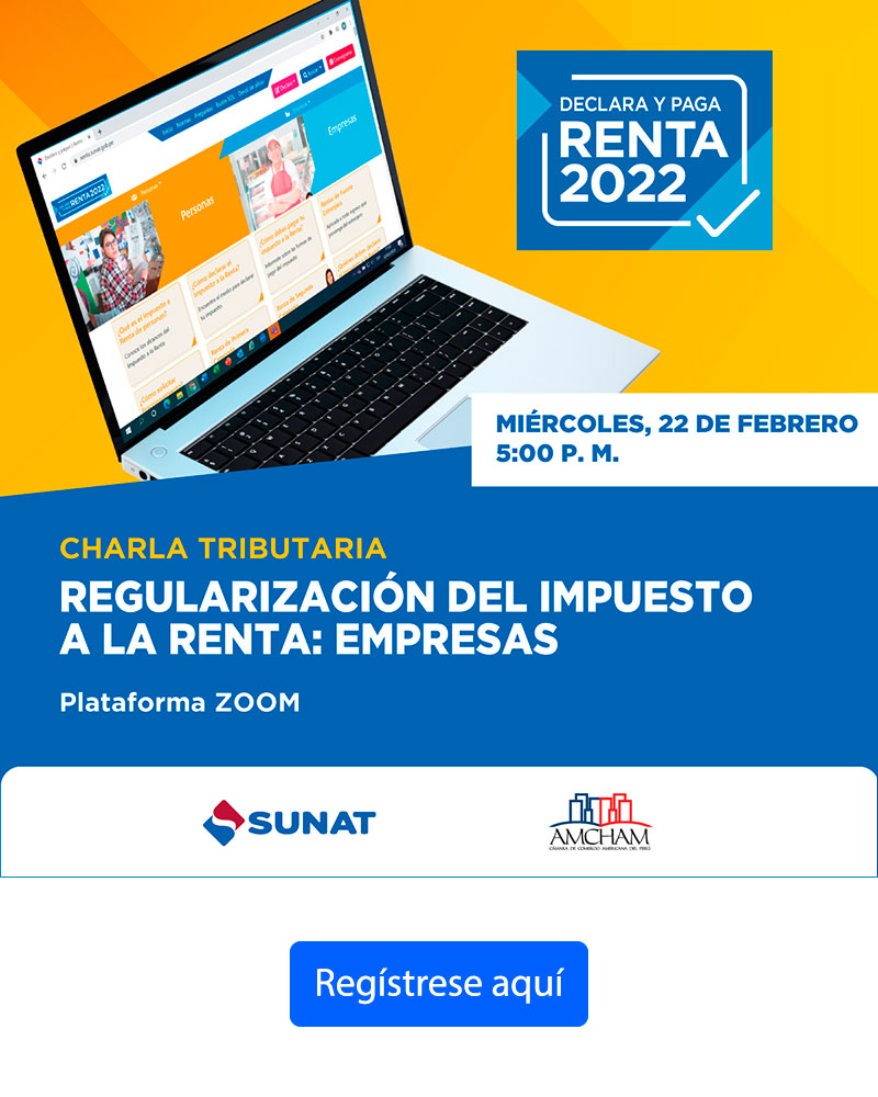 Charla Tributaria: Regularización de Impuesto a la Renta: Empresas